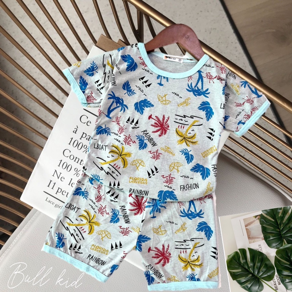 bộ họa tiết chất cotton xuất dư 100% siêu mịn mát(size 5-25kg)