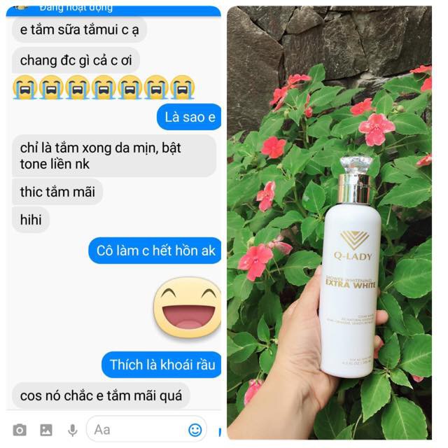 Sữa tắm truyền trắng Q-lady