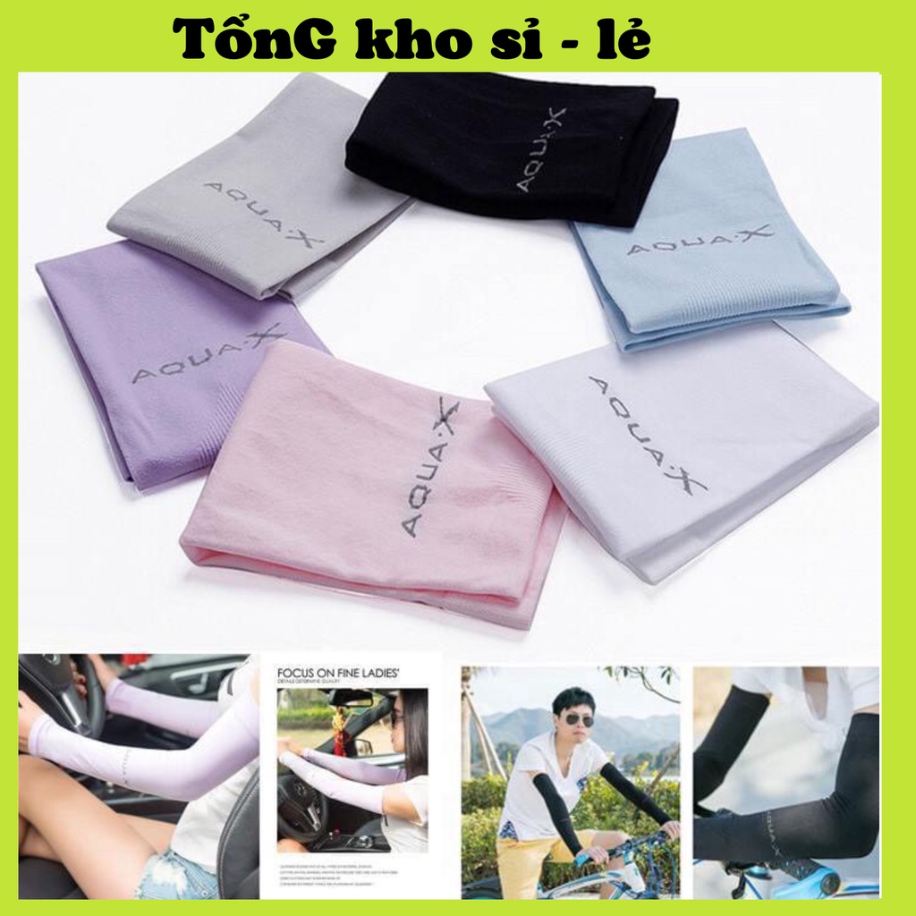 ❌Găng Tay Chống Nắng ❌Nhập Hàn AQUA X Vải Cotton Mát Thấm Hút Mồ Hôi (không xỏ ngón) Dùng Cho Cả Nam và Nữ 88242