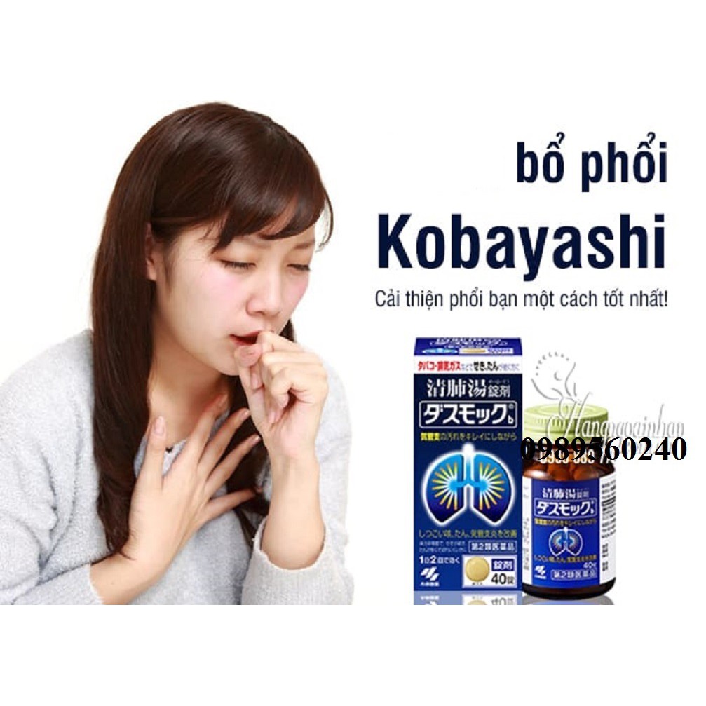 Viên uống bổ phổi KOBAYASHI NHẬT BẢN