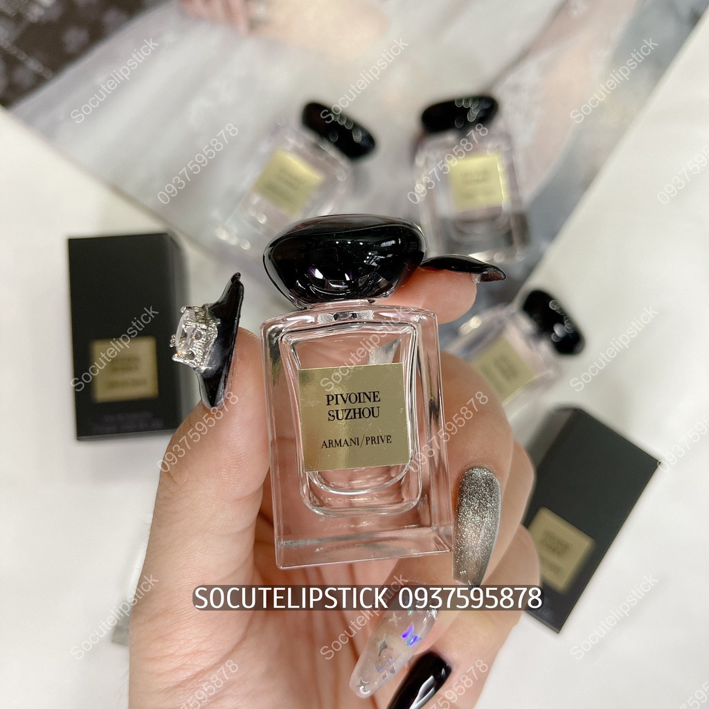 Nước Hoa Giiorgio Armani Armani Prive Pivoine Suzhou Mini 7.5ml Hoa Mẫu Đơn Tô Châu Hoàn Mĩ