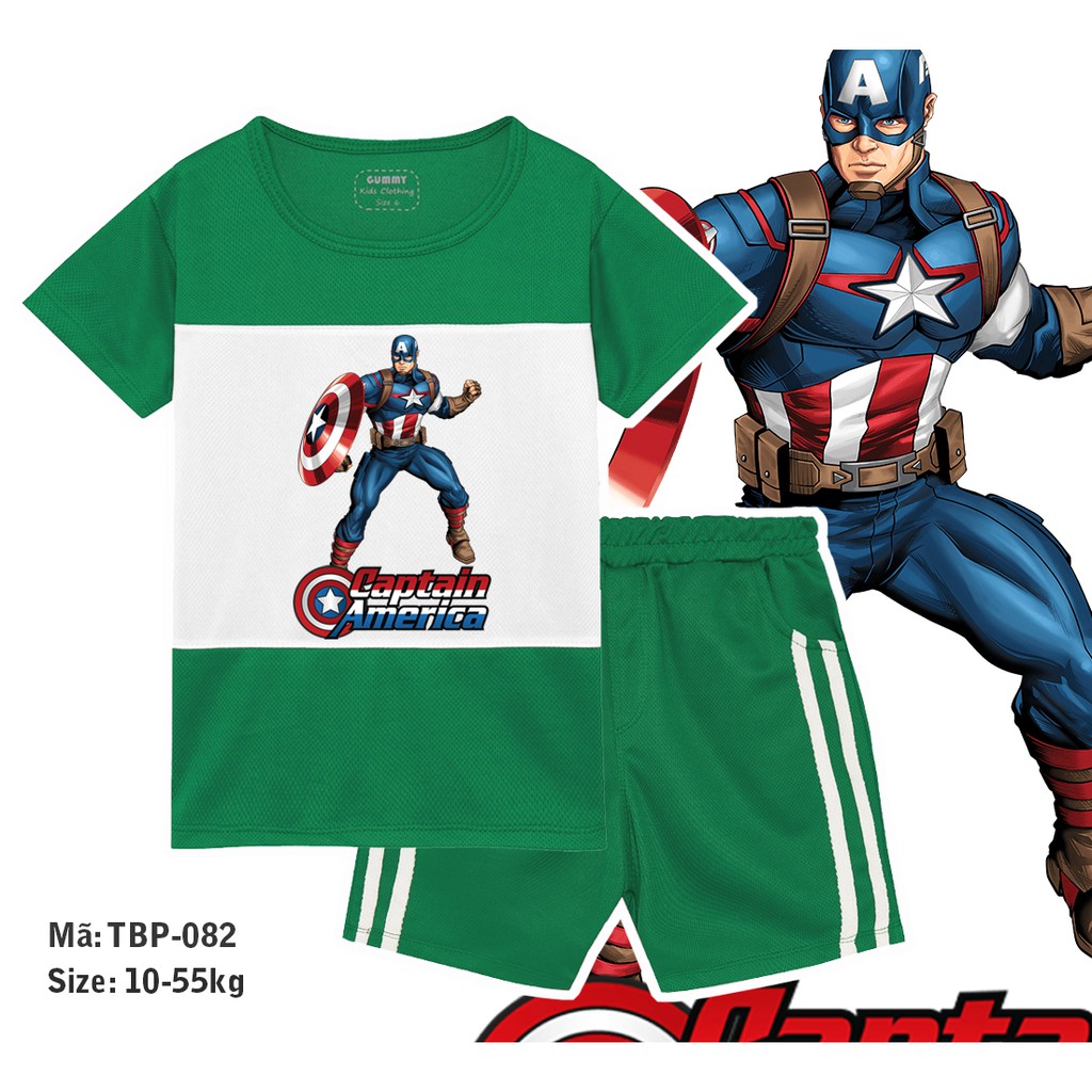 TBP-Bộ thun bé trai GUMMY 10-55kg d