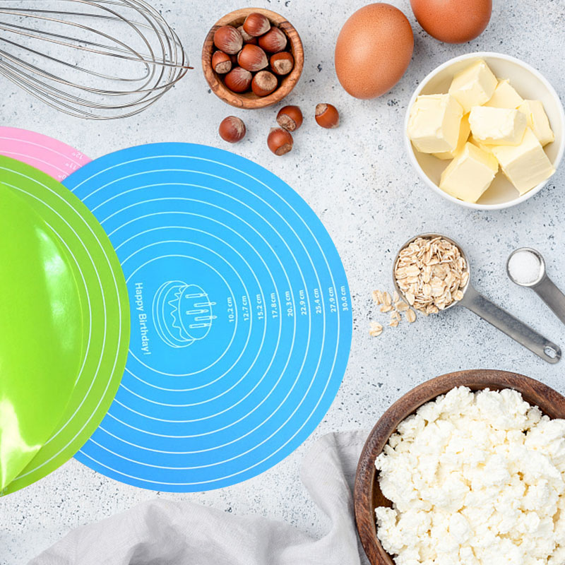 Thảm Silicon Nhào Bột Làm Bánh Chống Trượt