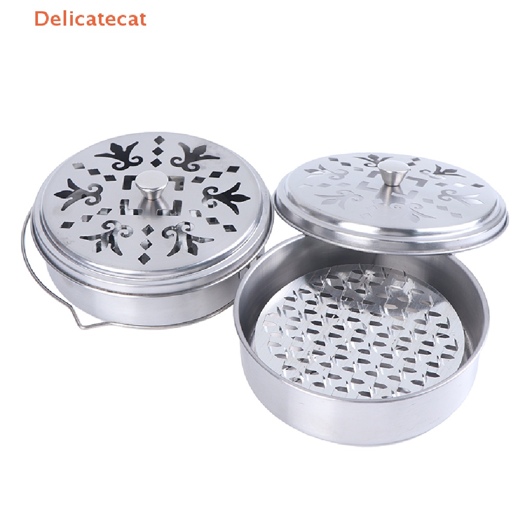 Hộp Đựng Nhang Muỗi Chống Cháy Bằng Thép Không Gỉ