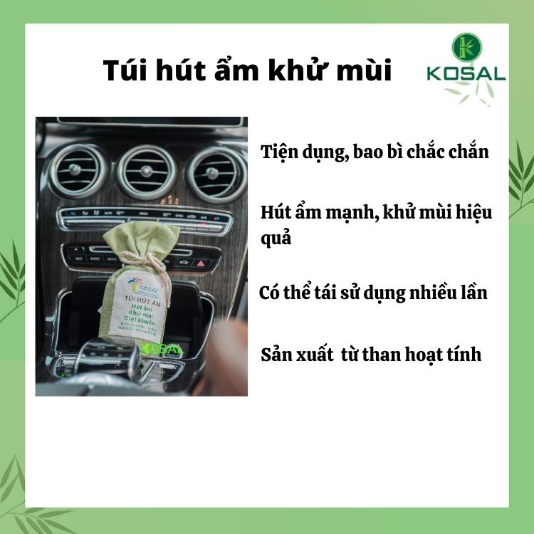 Túi hút ẩm khử mùi Than trắng (dành cho ô tô, tủ quần áo, tủ giày)