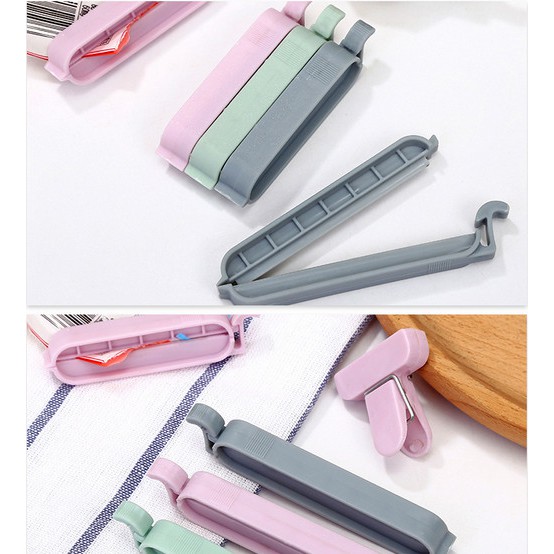 Set 12 Kẹp Túi Thực Phẩm Bằng Nhựa Tiện Lợi