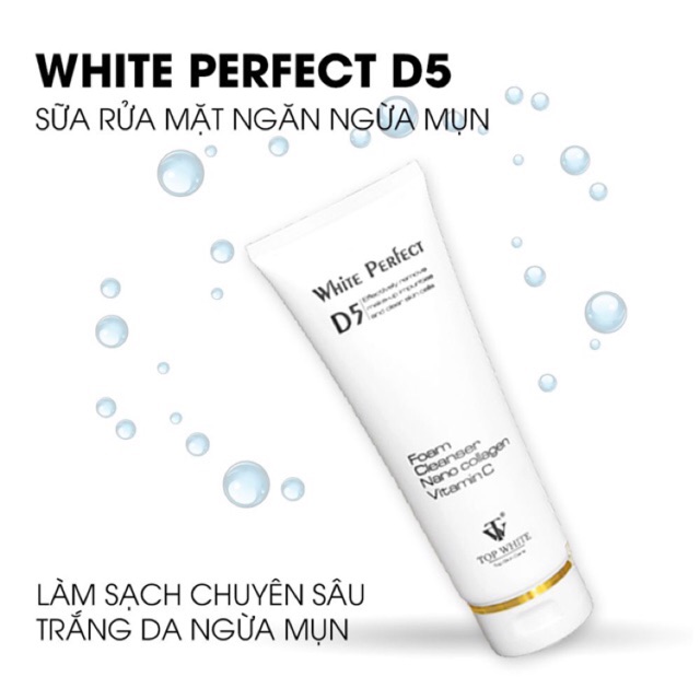 TOP WHITE D5 SỮA RỬA MẶT