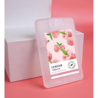 Xịt thơm miệng hương đào