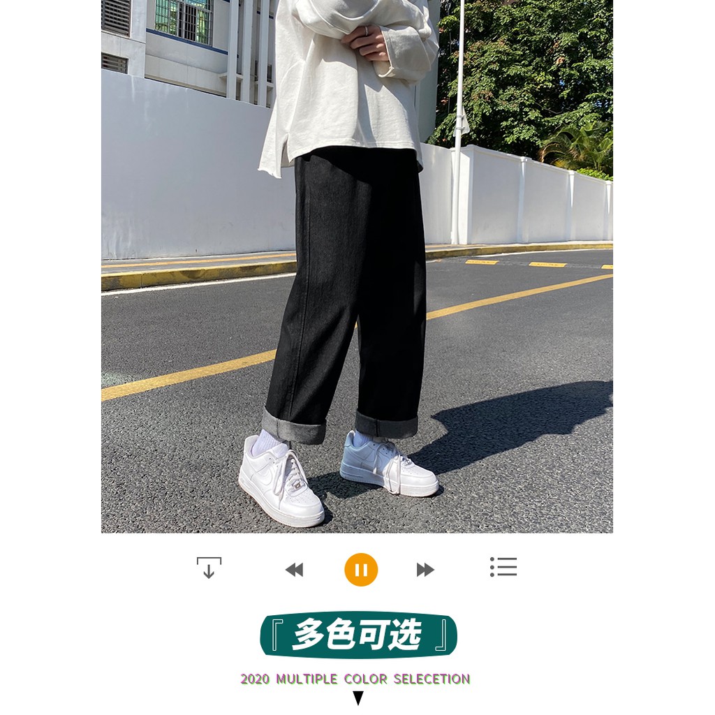 HOT Quan jeans trơn đen phong cách dễ phối đồ- Đổi trả free nếu hàng lỗi - Hàng đẹp nhất thị trường - Q20 | BigBuy360 - bigbuy360.vn