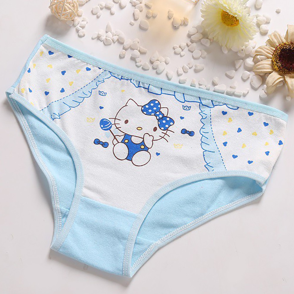 Quần Lót Cotton Hello Kitty Cho Bé Gái (2-12 Tuổi)