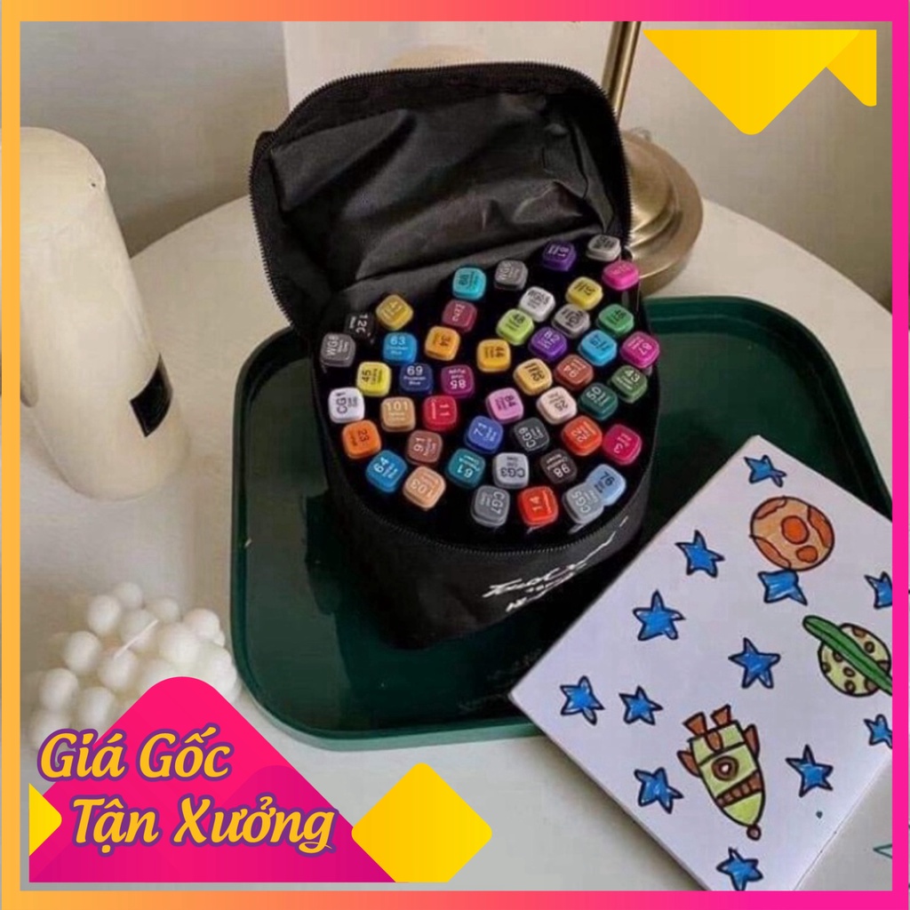 Bộ 48 bút màu Touchshi tặng kèm túi vải 💖 Chilinh Store