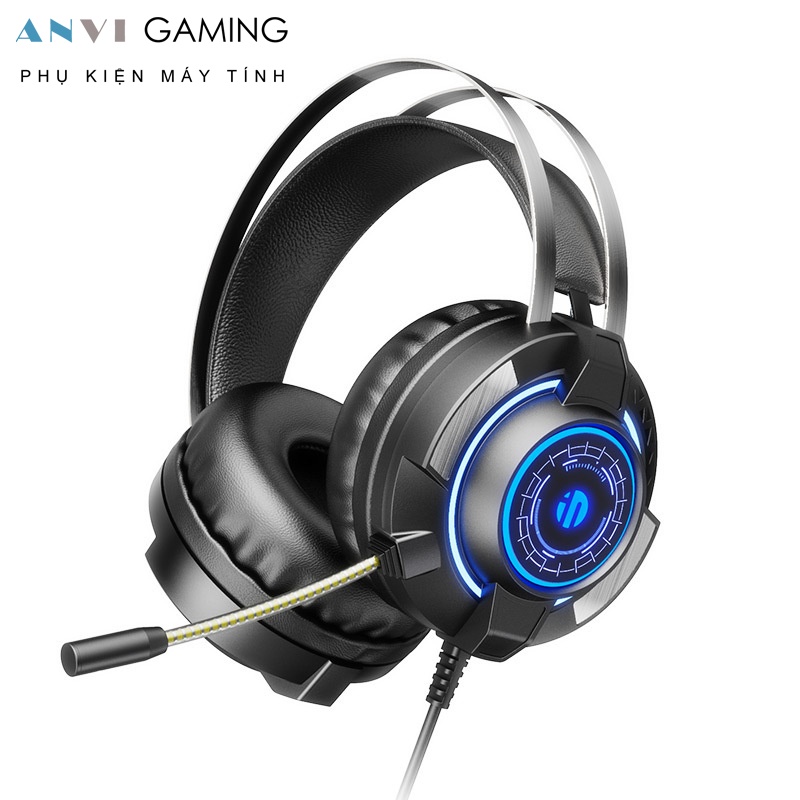Tai Nghe Headphone Gaming INPHIC G2 Led RGB - Âm Siêu Trầm Sống Động Nhẹ Dẻo Cho Game Thủ Chuyên Nghiệp
