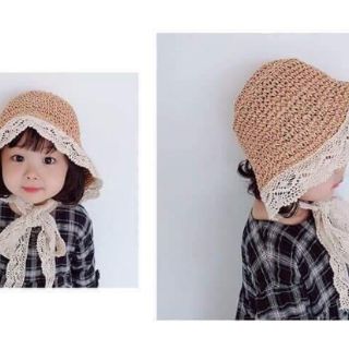 nón sợi cói cho bé yêu