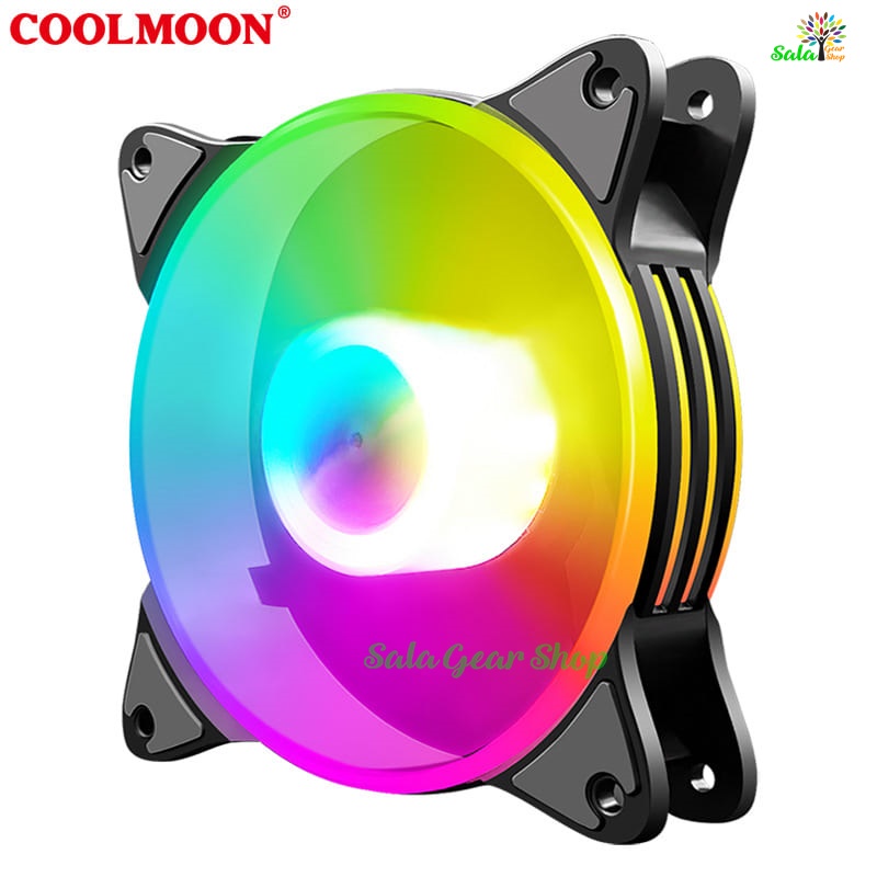Quạt tản nhiệt Coolmoon A1 LED AUTO