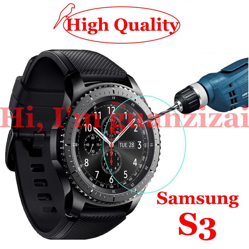 Set 3 Kính Cường Lực Bảo Vệ Màn Hình Cho Đồng Hồ Thông Minh Samsung Gear S3 Classic / Frontier