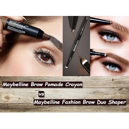 Sáp vẽ chân mày lâu trôi Maybelline Brow Drama Pomade Crayon Eyestudio - Dễ vẽ