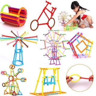 BỒ ĐỒ CHƠI GHÉP QUE 259 CHI TIẾT