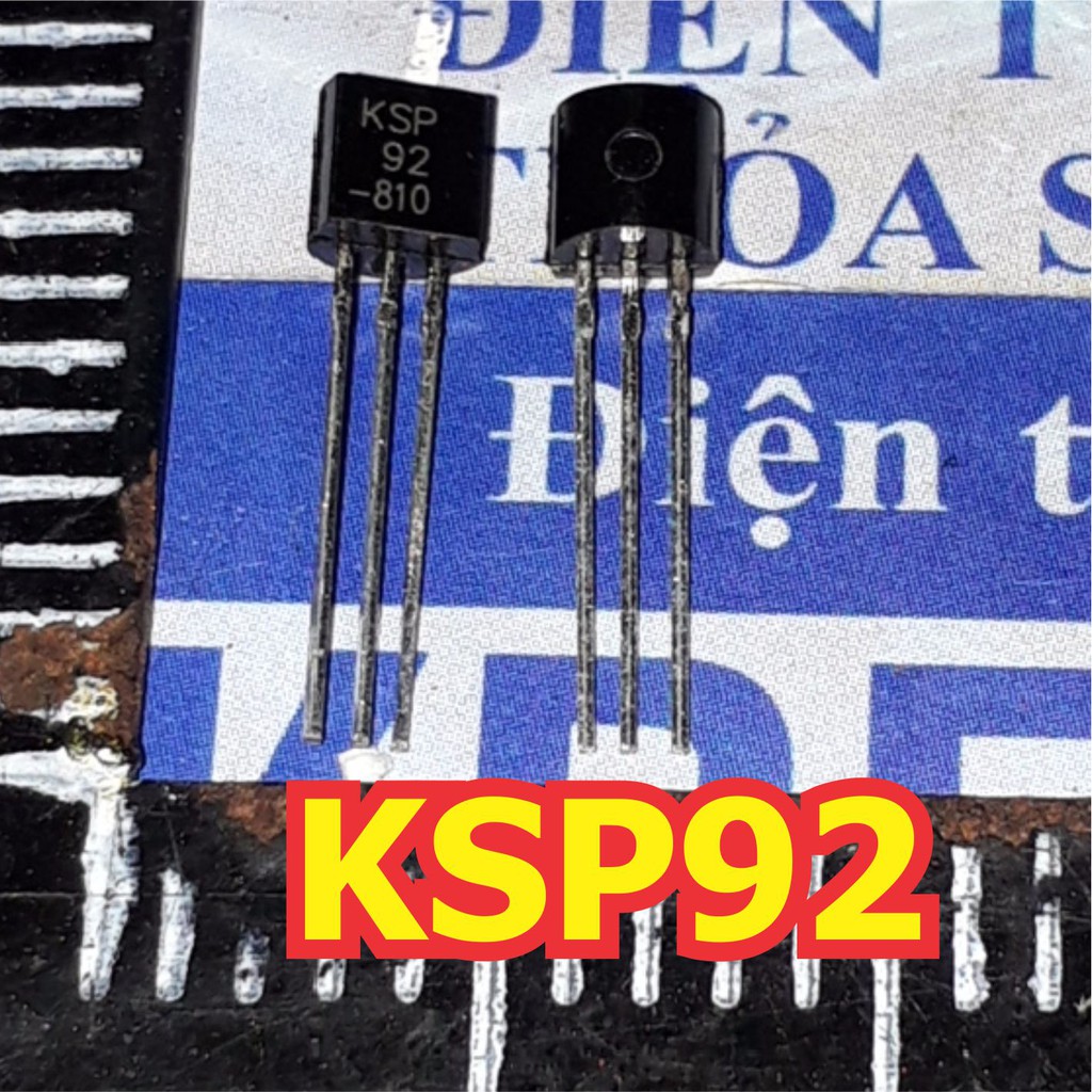 20 con mpsa92 A92 KSP 92, TO-92, PNP TRANS, 300V, 0,5A, 625mW kde2717