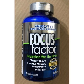 FOCUS FACTOR Nutrition For The Brain 180 vien cua My