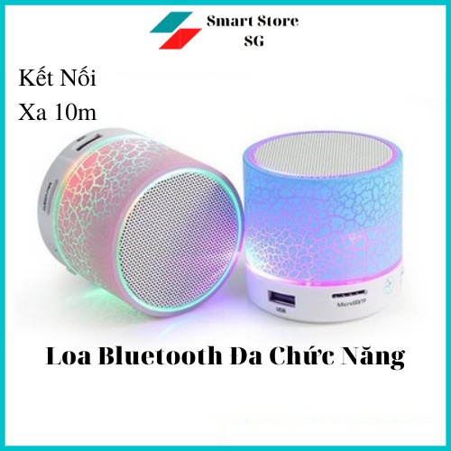 Loa bluetooth mini di động cầm tay A9 Có Đèn Led Nháy Theo Nhạc Cực Chất