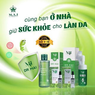 Sữa rửa mặt Dr Mai, combo Dr Mai da sạch sâu căng mịn