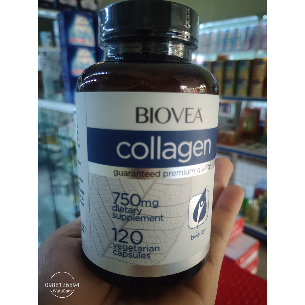 Viên Uống Collagen 750mg BIOVEA Đức, 120 viên