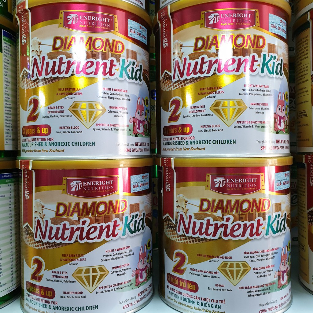 Sữa Diamond Nutrient Kid 2 700g Date T02/2022