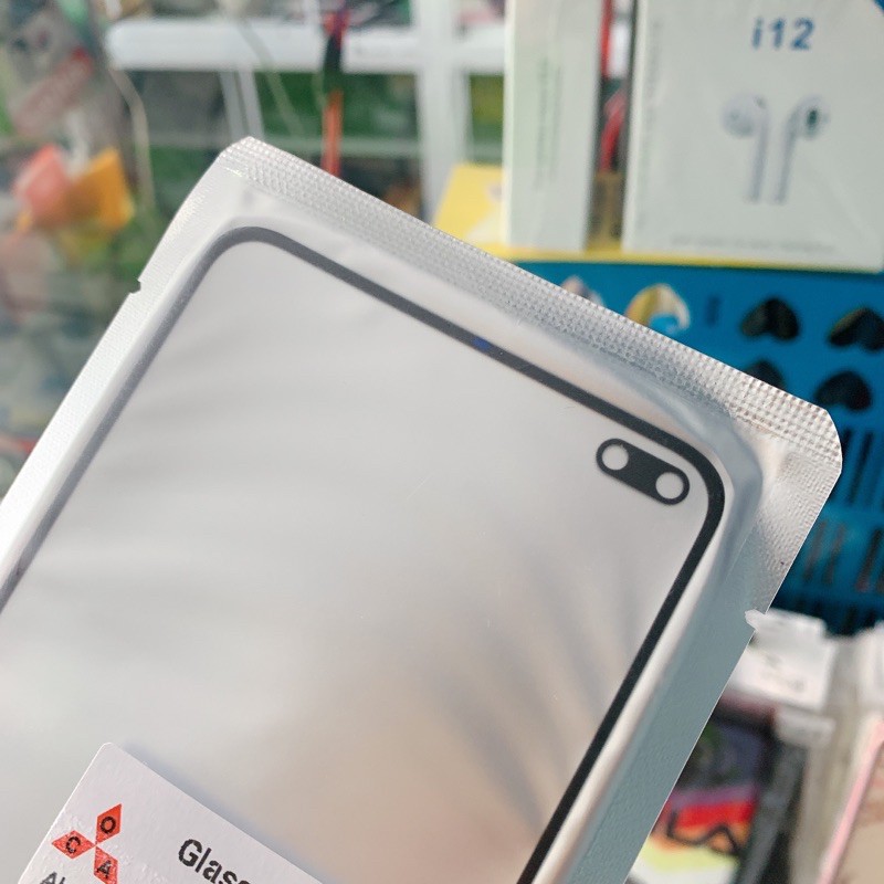 Kính ép điện thoại Redmi k30 5g / Note 9s / note 9pro/ note 8 pro zin keo sẵn