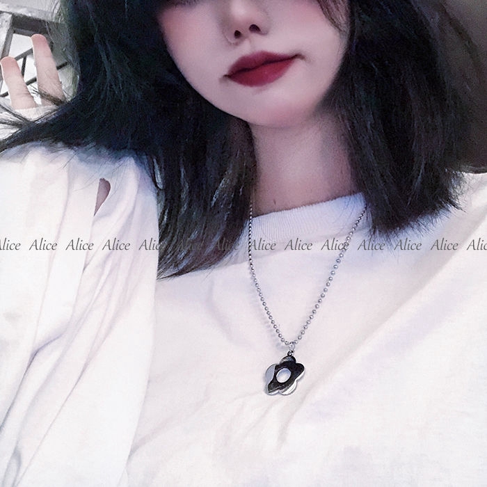 Dây chuyền mặt bông hoa phong cách retro xinh xắn cho nữ