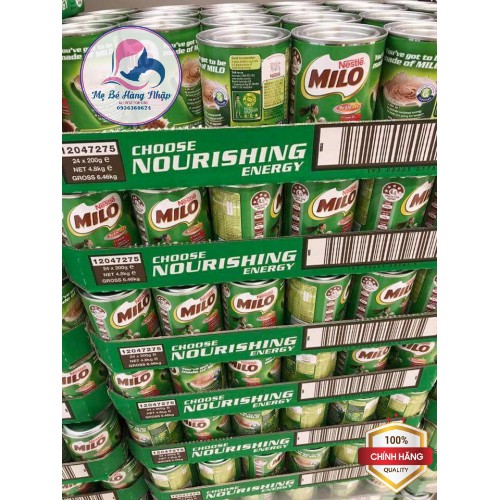 Milo Úc Nestle Chính Hãng 1kg