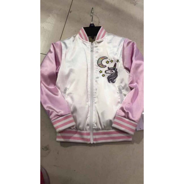 Khoác bomber lụa