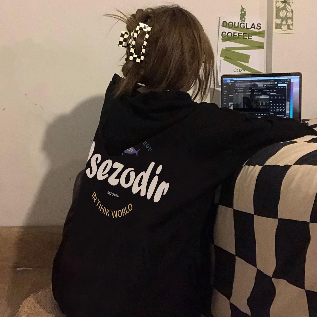 ÁO HOODIE NAM NỮ FORM RỘNG COOL NGẦU