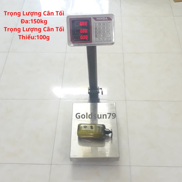 [ BH18T ] Cân Điện Tử Tính Tiền Dùng Cho Cân Hàng Hóa Cân Bàn 150Kg Được Làm Bằng Thép Không Gỉ