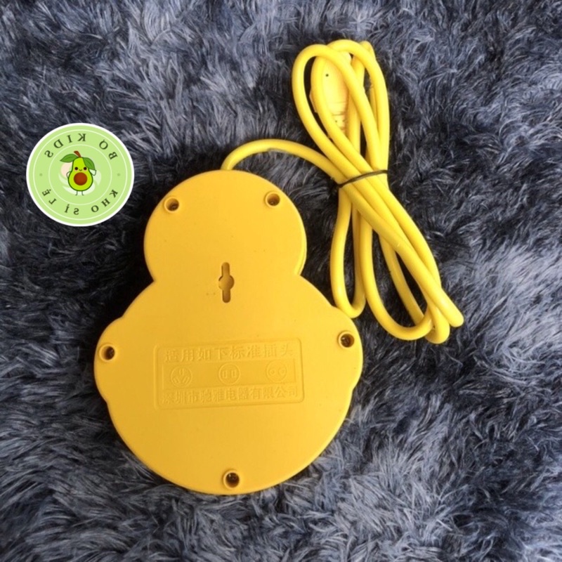 Ổ Cắm Điện Đa Năng Có Cổng USB hình con vịt vàng PHÍCH CẮM 3 CHÂN tiện lợi