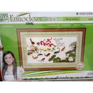 Tranh thêu chữ thập Chữ Nhẫn N2244 152x87cm