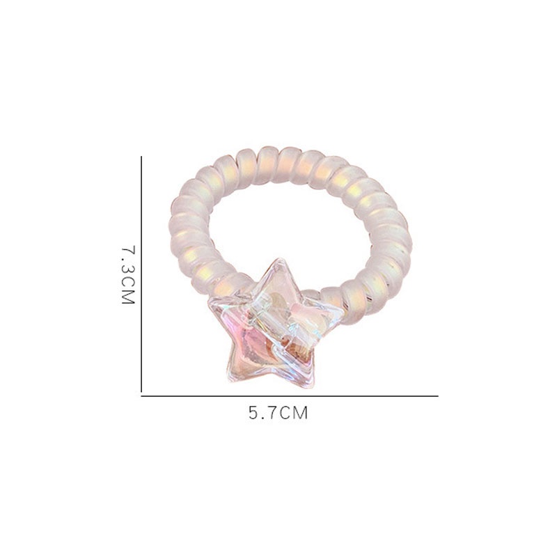 Dây cột tóc lò xo mặt Hologram xinh xắn HOT TREND