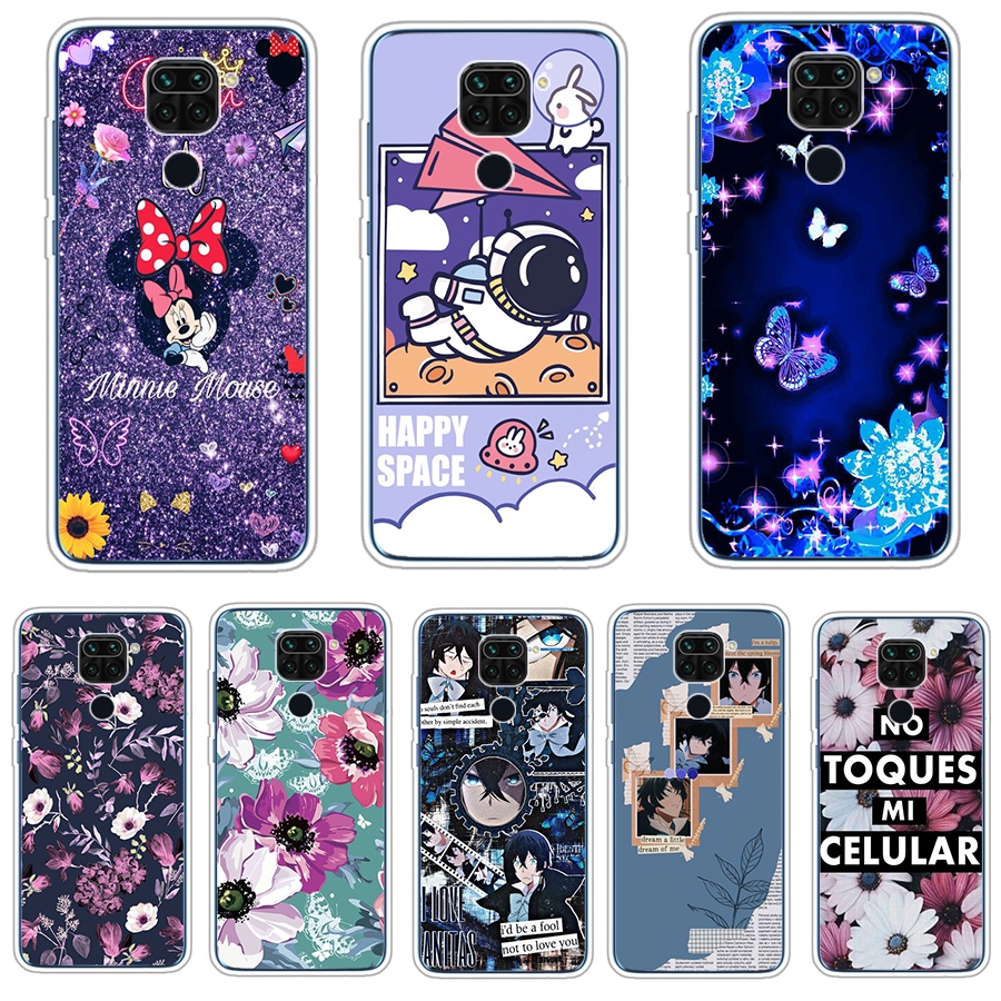 Ốp Điện Thoại TPU Silicone Mềm Cho Xiao Mi Redmi note 9 note 9 Pro note 9S note 10