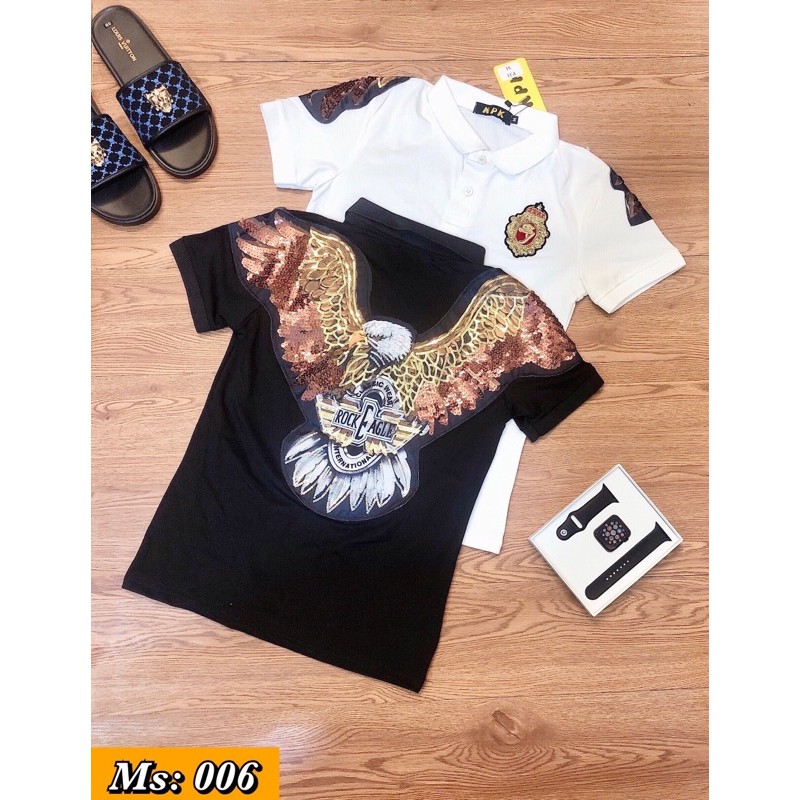 [ SALE 30% ] ÁO CỘC HOẠ TIẾT SÓI, HỔ, KỲ LÂN CAO CẤP | BigBuy360 - bigbuy360.vn