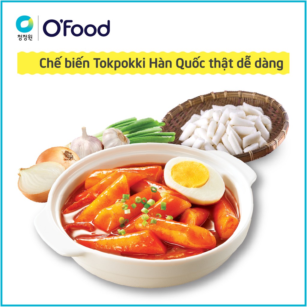 Bánh gạo Hàn Quốc O'Food 350g