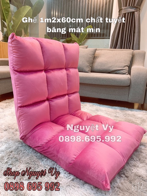 Ghế bệt loại 1 gập ngả 5 chế độ siêu dày và to ko lo bị xẹp (Hình thật shop tự chụp và quay) | BigBuy360 - bigbuy360.vn