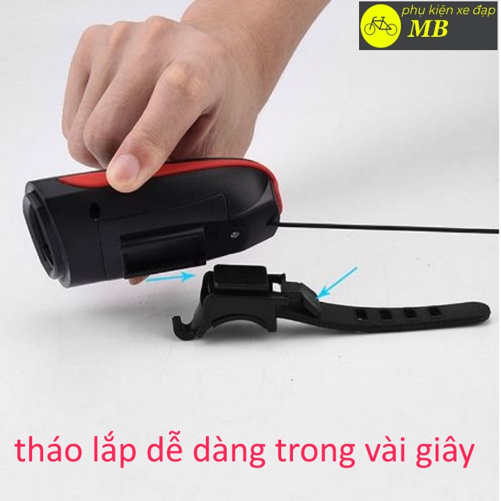 Đèn còi xe đạp thể thao siêu sáng pin sạc usb led T6 chống nước 7588 loại cao cấp nhất