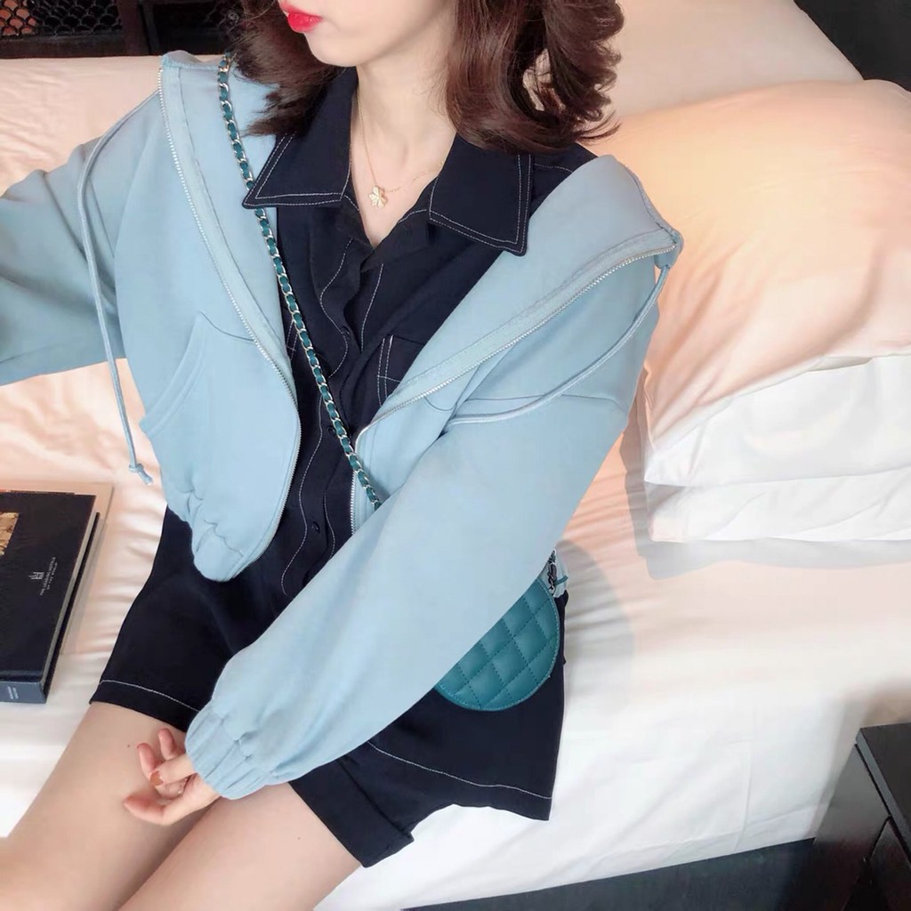 [ Xả HÀNG ] ÁO HOODIE NỮ ZIP