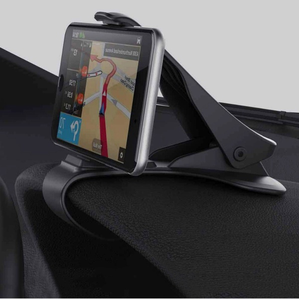 HUD Design Car Phone Holder Stand Adjustable Support Max 6.5 Inch For GPS Phone