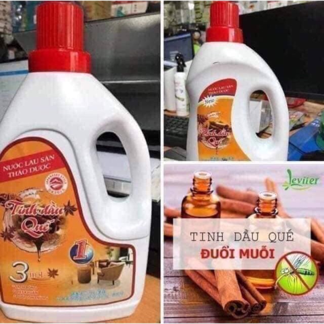 Nước lau sàn hương quế