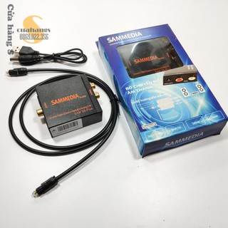Bộ chuyển đổi âm thanh optical SAM S8 PLUS tiếng to - BH 12 tháng