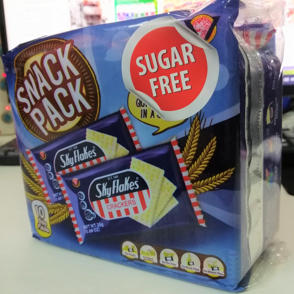Bánh Quy Ăn Kiêng Sky Flakes Crackers (Gói 250g)