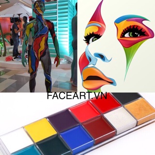 MÀU VẼ MẶT – MÀU VẼ CƠ THể CHO BÉ – FACE PAINTING- BODY PAINTING