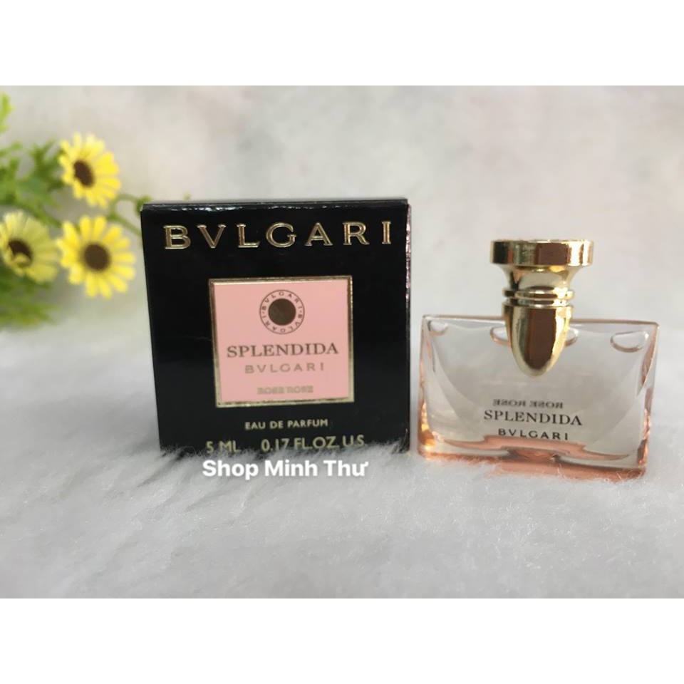 Nước hoa mini BVL Splendida Rose Rose 5ml