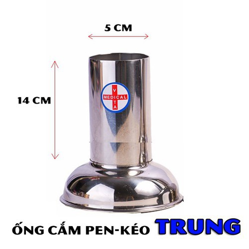 Ống inox cắm pen kéo cao cấp