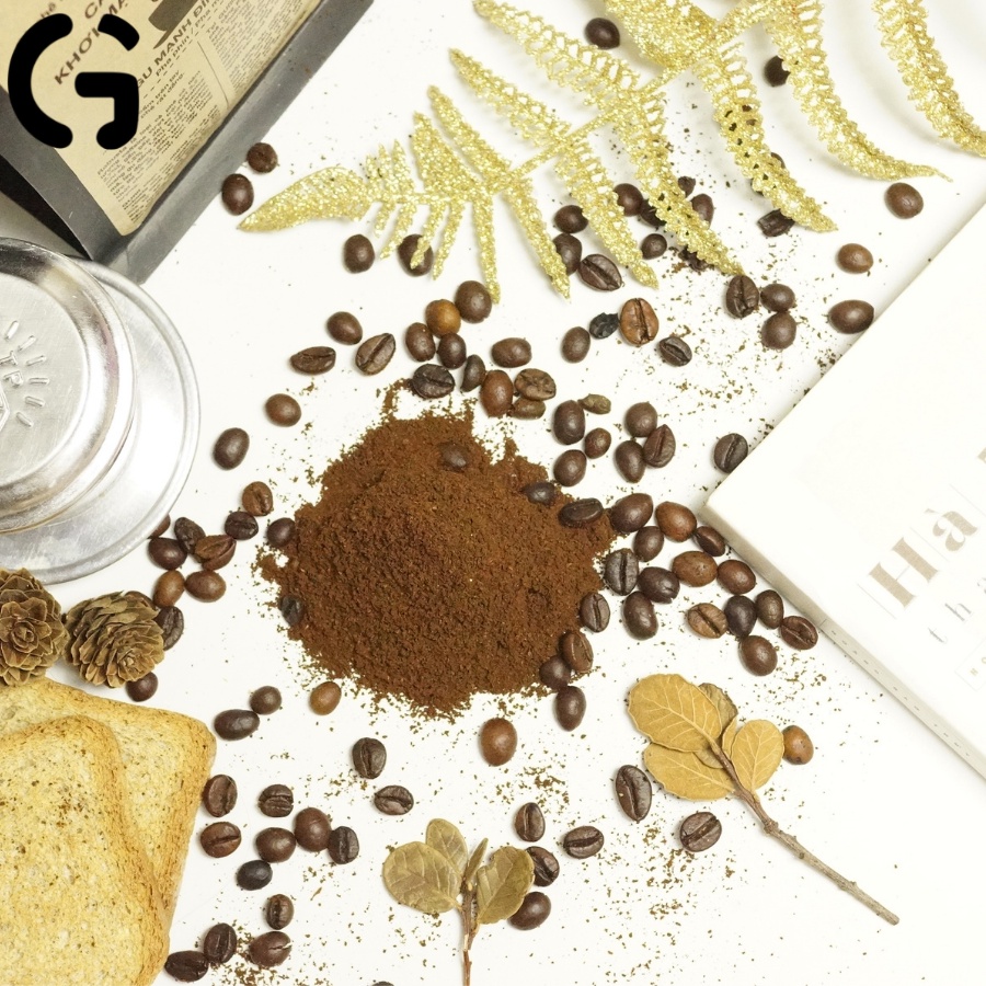 Cà phê sạch nguyên chất GUfoods (50g / 250g / 500g)